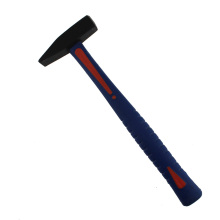 Deutscher Typ Maschinist Hammer mit doppelter Farbe TPR Fiberglas Griff